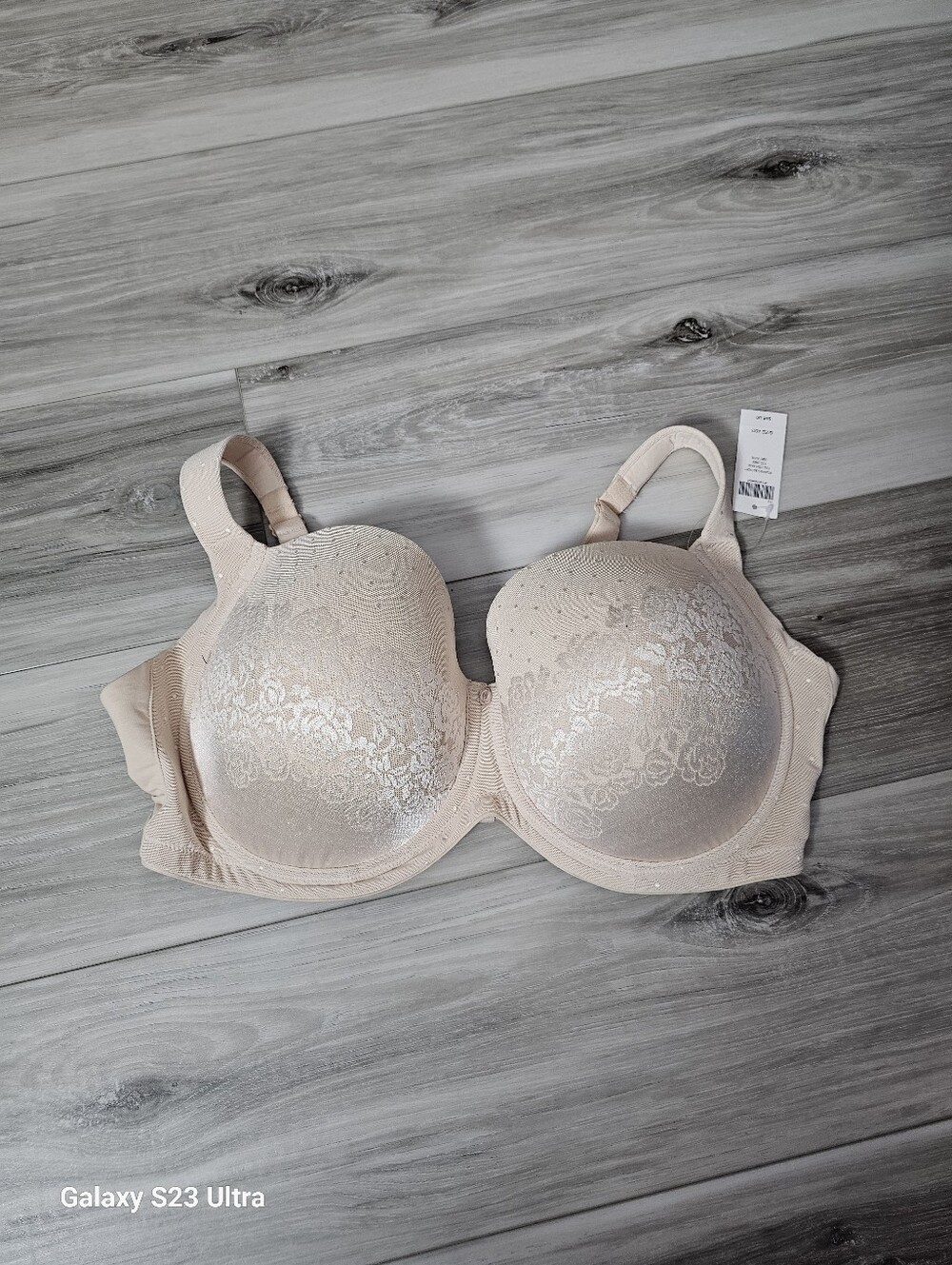Soma Nude Lace  Bra Sz 40G